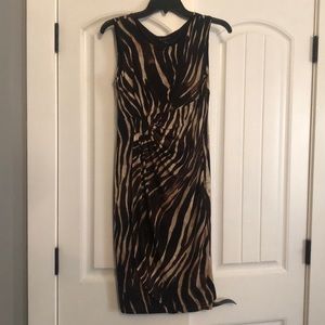 New animal print dress
